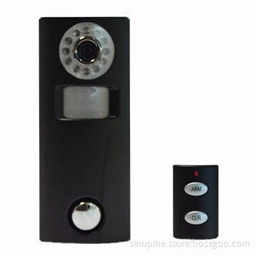 Wireless PIR Motion Sensor Mini Burglar Alarm with Camera